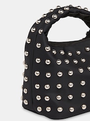 Whistles Luz Studded Mini Black Bag - Image 5 of 6