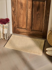 Dark Natural Florence Border Doormat - Image 1 of 6