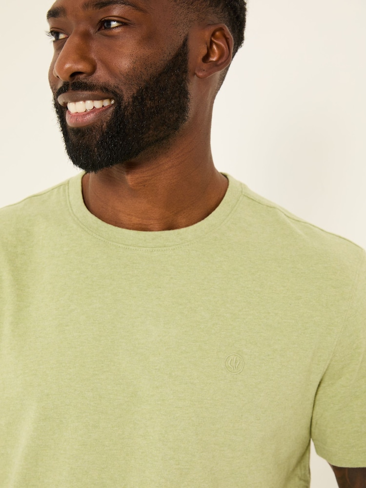 FatFace Lulworth Light Green T-Shirt - Image 4 of 5