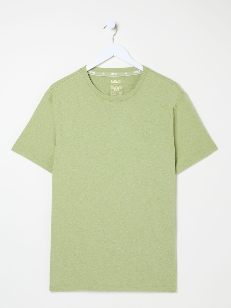 FatFace Lulworth Light Green T-Shirt - Image 5 of 5