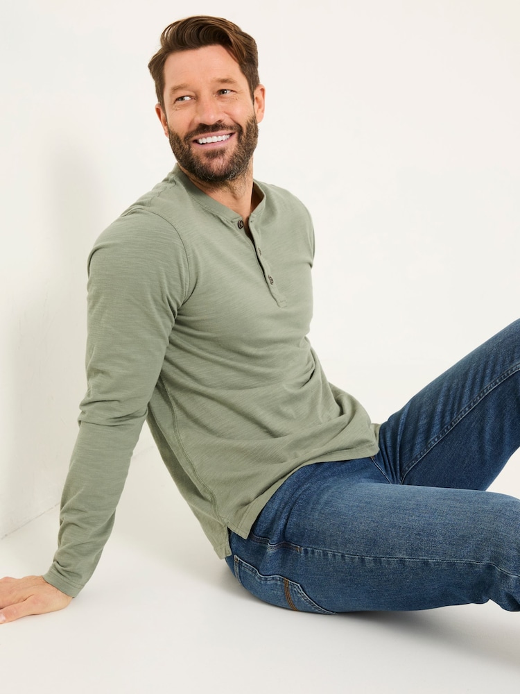Chemise L.L. Bean River Drivers – Homme – Taille L – Verte – Mélange Laine – Manches Longues