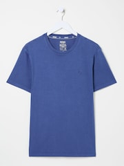 FatFace Lulworth Dark Blue T-Shirt - Image 5 of 5