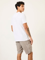 Branco - Camiseta FATFACE Slub Henleys - Imagem 2 de 5
