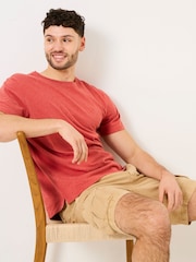FatFace Lulworth Vintage Red T-Shirt - Image 2 of 4