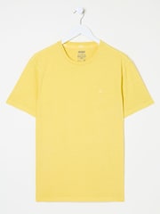 FatFace Lulworth Light Yellow T-Shirt - Image 5 of 5