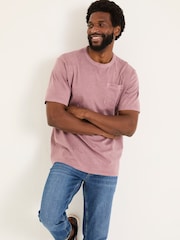 Рожевий - FatFace Pocket Relaxed T-shirt - Image 1 of 6