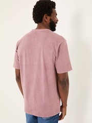 Рожевий - FatFace Pocket Relaxed T-shirt - Image 2 of 6