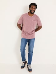 Рожевий - FatFace Pocket Relaxed T-shirt - Image 3 of 6