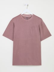Рожевий - FatFace Pocket Relaxed T-shirt - Image 6 of 6