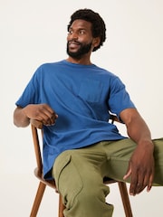 Блакитний денім - FatFace Pocket Relaxed T-shirt - Image 3 of 5