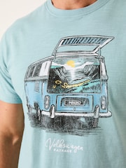 Light Blue Camper - FatFace Short Sleeve T-Shirt - Image 4 of 6