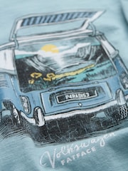 Light Blue Camper - FatFace Short Sleeve T-Shirt - Image 6 of 6