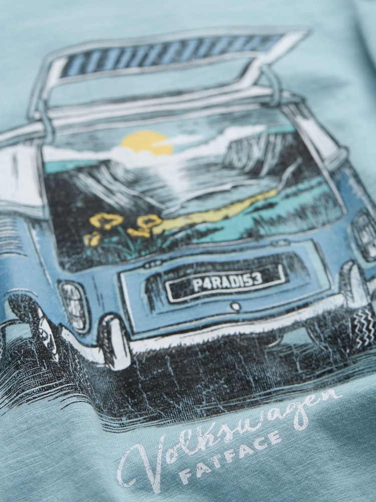 Light Blue Camper - FatFace Short Sleeve T-Shirt - Image 6 of 6