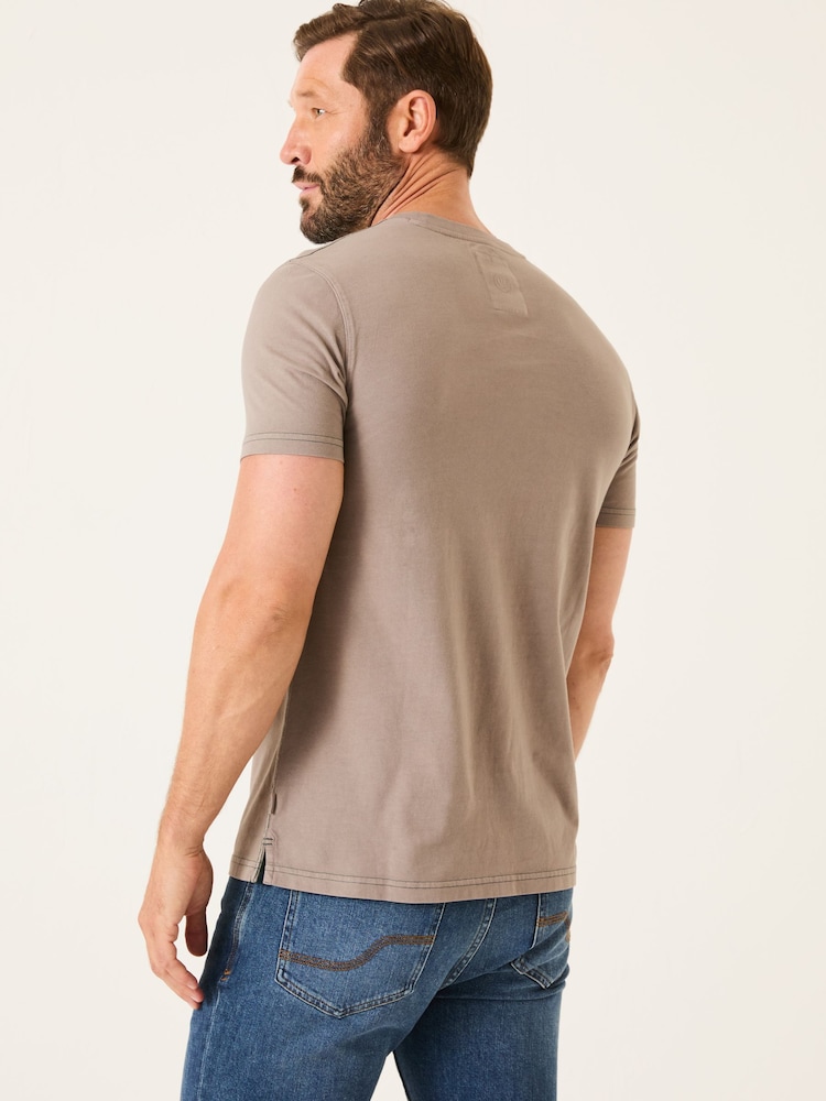 FatFace Grey Climbing 100% Cotton Short Sleeve Graphic T-Shirt - Image 2 of 6
