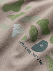 FatFace Grey Climbing 100% Cotton Short Sleeve Graphic T-Shirt - Image 6 of 6