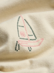 Majica z vezenino Stitch Boat - Slika 6 iz 6