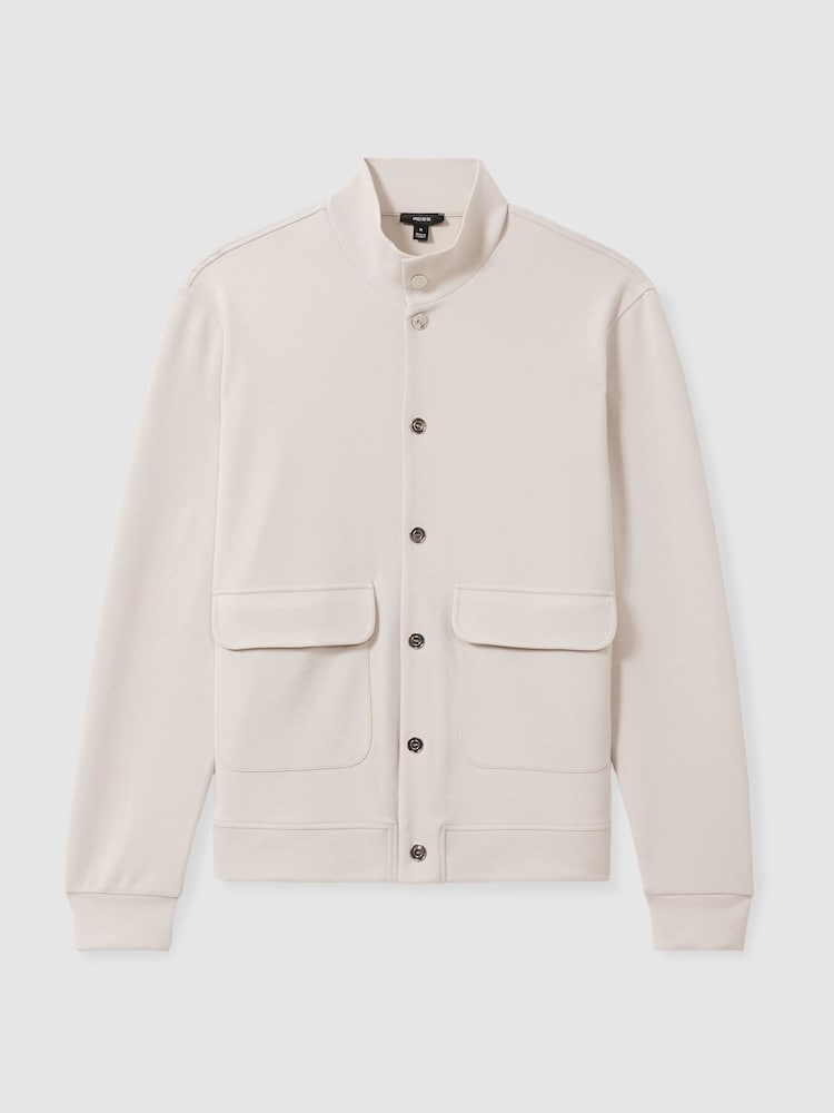 Off White - Куртка Reiss Roman Interlock - Изображение 2 из 7 Off White - Куртка Reiss Roman Interlock - Изображение 2 из 7