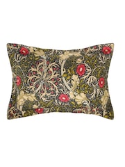 Morris & Co Black Seaweed Duvet Cover and Pillowcase 100% Cotton Set - Image 3 of 3