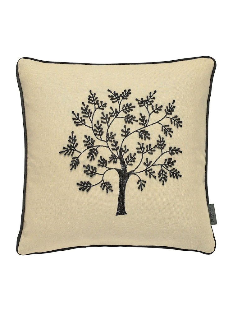 Morris & Co Black 100% Cotton Seaweed Standard Pillowcase Pair - Image 3 of 3 Morris & Co Black 100% Cotton Seaweed Standard Pillowcase Pair - Image 3 of 3