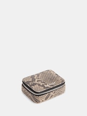 Whistles Natural Lotta Snake Mini Jewellery Box - Image 2 of 3