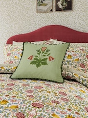 Morris & Co 100% Cotton Rose Duvet Cover and Pillowcase Set - Image 2 of 5