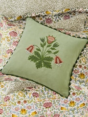 Morris & Co 100% Cotton Rose Duvet Cover and Pillowcase Set - Image 3 of 5
