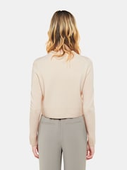 Whistles Whistles Wool Decupat/Trei sferturi Cream Cardigan - Imaginea 2 din 5