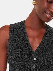 Whistles Glitzerndes Strick-Tanktop - Bild 4 von 5