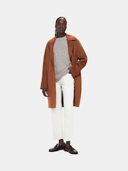 Whistles Grey Ultimate Cashmere Crew Neck Jumper - Image 4 of 5