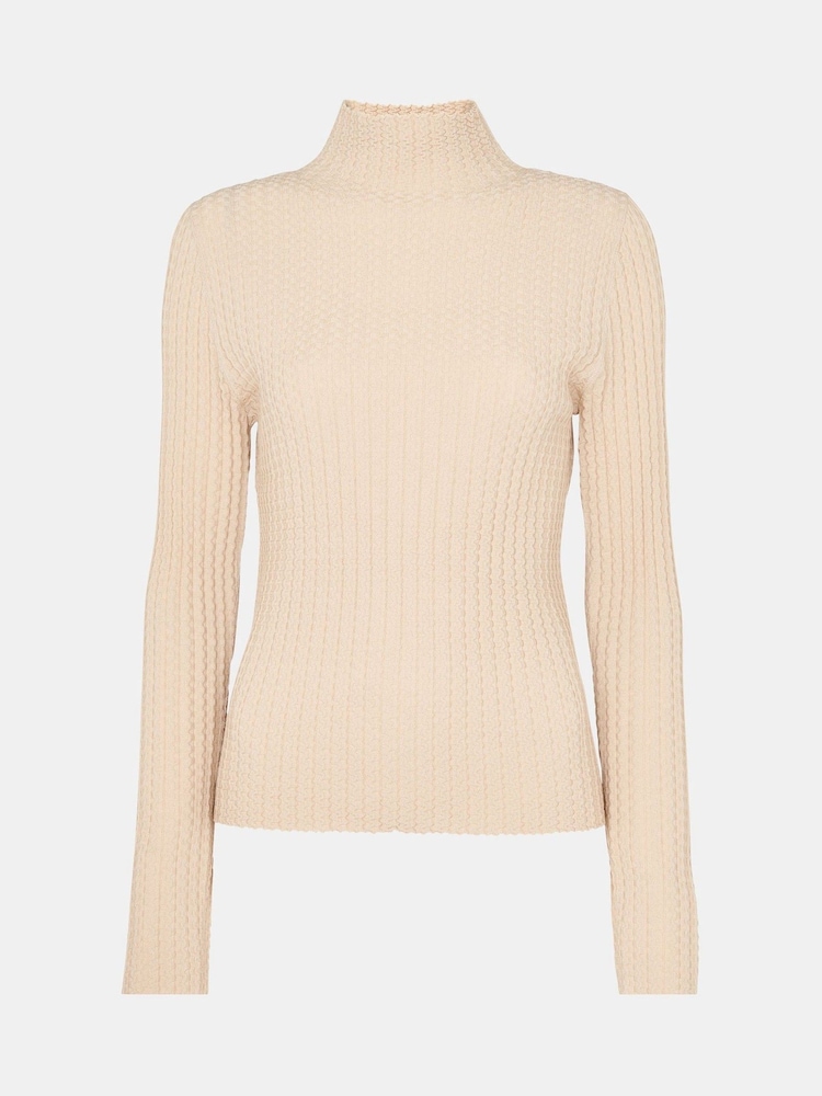 Whistles, High-Neck-Strickpullover mit strukturiertem Detail - Bild 5 von 5