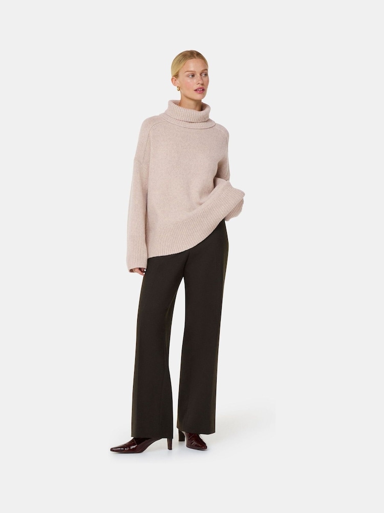 Whistles White Wool Roll Neck Knit Jumper - Image 1 of 5