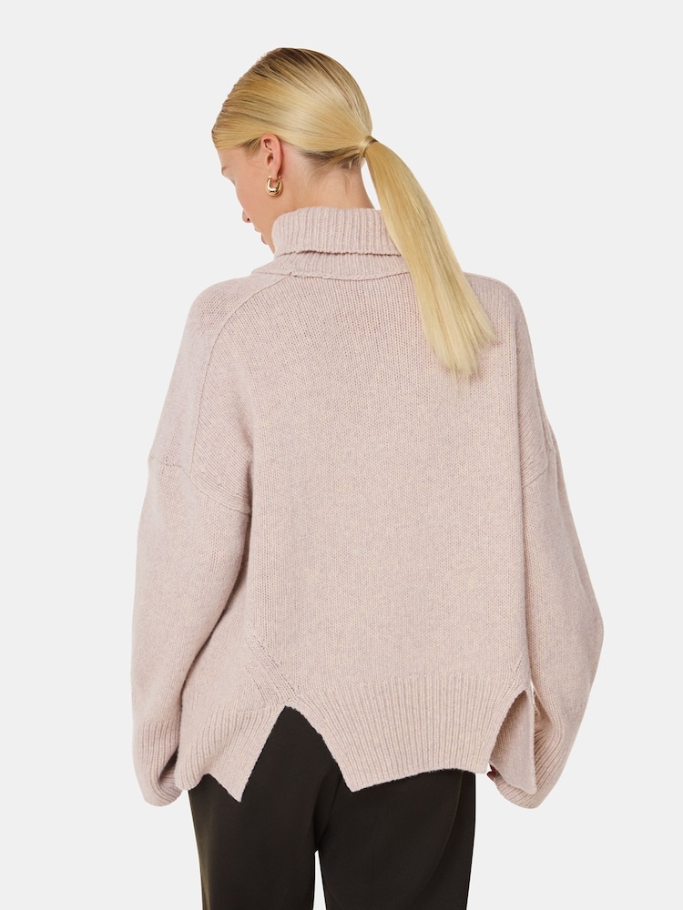 Whistles White Wool Roll Neck Knit Jumper - Image 2 of 5