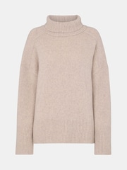 Whistles White Wool Roll Neck Knit Jumper - Image 5 of 5