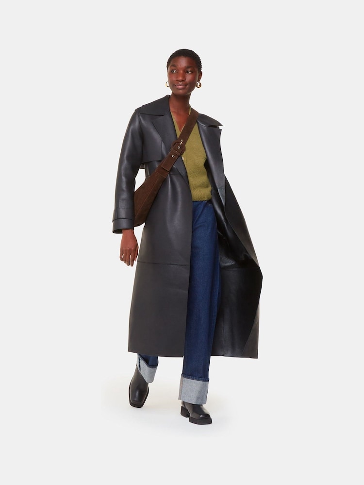 Whistles Wool Mix Cardigan de buzunar - Image 3 of 5