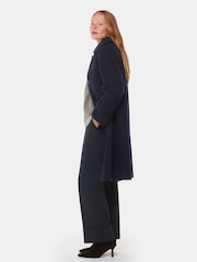 Whistles Blue Romy Boucle Coat - Image 4 of 6