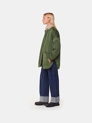 Whistles Green Esther Quilted Coat - Image 4 of 6