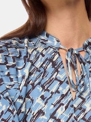 Whistles Blue Feathered Wing Marnie Dress - Image 3 of 5