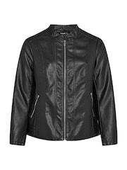 Yours Curve Black Centre Front Jacket - Image 7 of 7