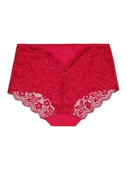 Yours Curve Pink Lace Back Full Briefs 3 Pack - Image 5 of 5