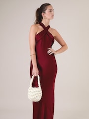 Rewritten Roma Halterneck Bridesmaid Dress - Image 1 of 7