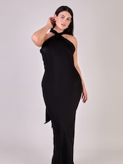 Rewritten Roma Halterneck Bridesmaid Dress - Image 1 of 8