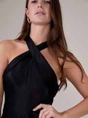 Rewritten Roma Halterneck Bridesmaid Dress - Image 5 of 8