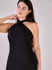 Rewritten Roma Halterneck Bridesmaid Dress - Image 7 of 8