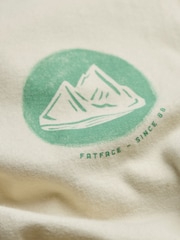 Camiseta gráfica de manga curta FATFACE 100% algodão - Imagem 7 de 7