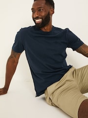 FatFace Lulworth Navy T-Shirt - Image 3 of 5