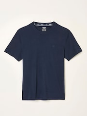 FatFace Lulworth Navy Short Sleeve T-Shirt - Image 6 of 6