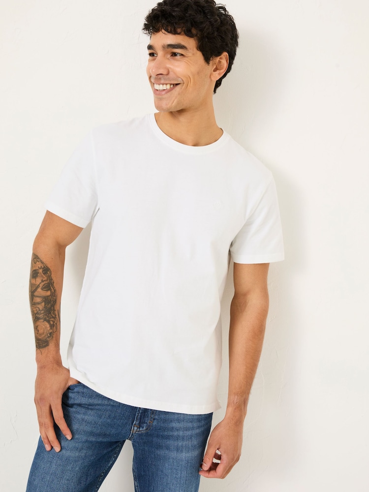 FatFace Lulworth White T-Shirt - Image 2 of 5