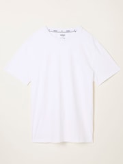 FatFace Lulworth White Short Sleeve T-Shirt - Image 6 of 6