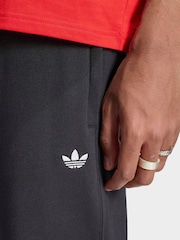 adidas Originals Black Trefoil Essentials Joggers - Image 5 of 6
