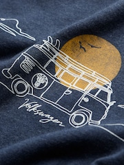 Navy Sea & Surf - FatFace Short Sleeve T-Shirt - Image 6 of 6